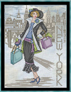 New York Style Cross Stitch Pattern