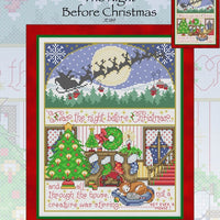 The Night Before Christmas Cross Stitch Pattern