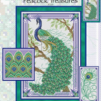 Peacock Treasures Cross Stitch Pattern