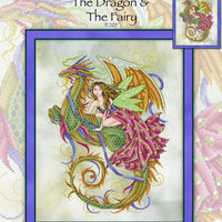 The Dragon and Fairy Cross Stitch Pattern
