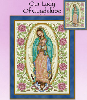 Our Lady of Guadalupe Cross Stitch Pattern