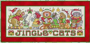 Jingle Cats Cross Stitch Pattern