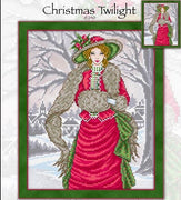 Christmas Twilight Cross Stitch Pattern