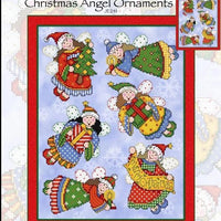 Christmas Angel Ornaments Cross Stitch Pattern
