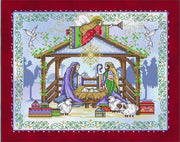 Holy Night Cross Stitch Pattern