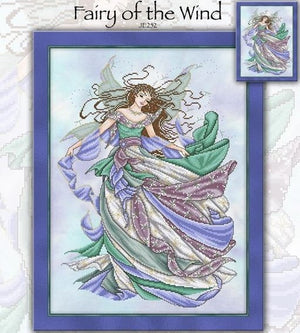 Fairy of the Wind Cross Stitch Pattern