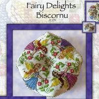 Fairy Delights Biscornu Cross Stitch Pattern