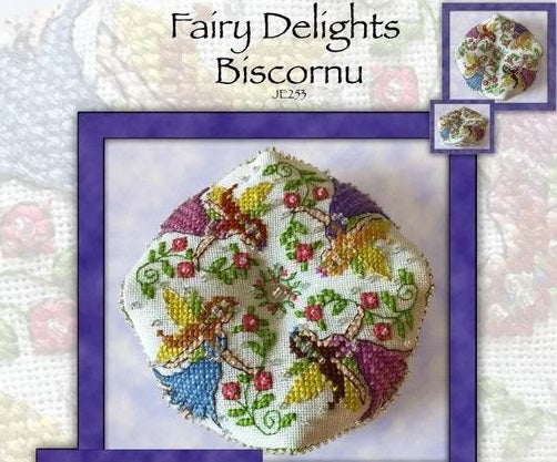 Fairy Delights Biscornu Cross Stitch Pattern