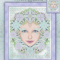 Frost Goddess Cross Stitch Pattern