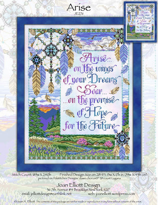 Arise Cross Stitch Pattern