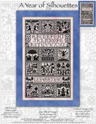 A Year of Silhouettes Cross Stitch Pattern