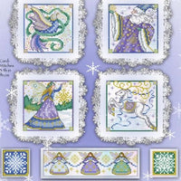 Little Christmas Fantasies Cross Stitch Pattern