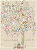 Baby Girl Tree Cross Stitch Pattern