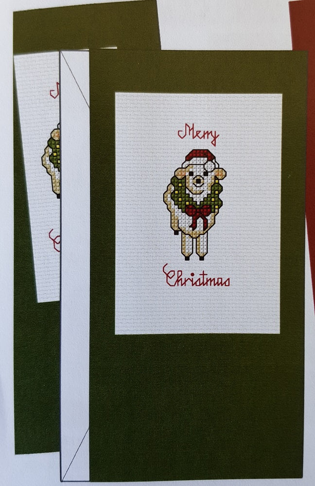 Cross stitch store christmas cards