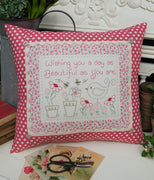 Birthday Wishes Cushion Pattern