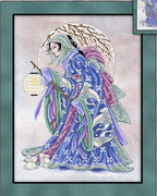 Winter Geisha Cross Stitch Pattern