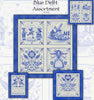 Blue Delft Assortment Cross Stitch Pattern