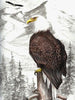 Eagle Perch Cross Stitch Pattern
