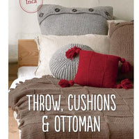 Throw, Cushion & Ottoman Knitting Book