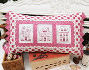 Village Shops Cushion Pattern