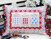Vintage Buttons Cushion Pattern